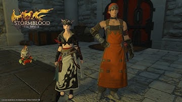 「FINAL FANTASY XIV」Blacksmith Quest LEVEL 50-60 Walkthrough (PS4 Pro)