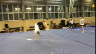 Flick flack training