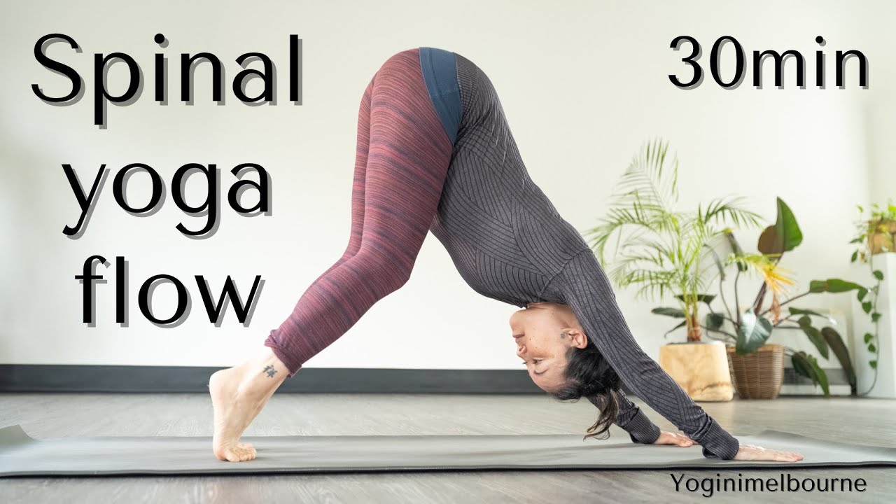 Spinal yoga flow | 30min | whole body - YouTube
