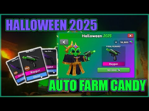 👽Halloween 2025 Murder Mystery 2 Script Hack • Fast Farm Candy