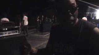 Public Enemy's Brian Hardgroove knows what he likes on stage...