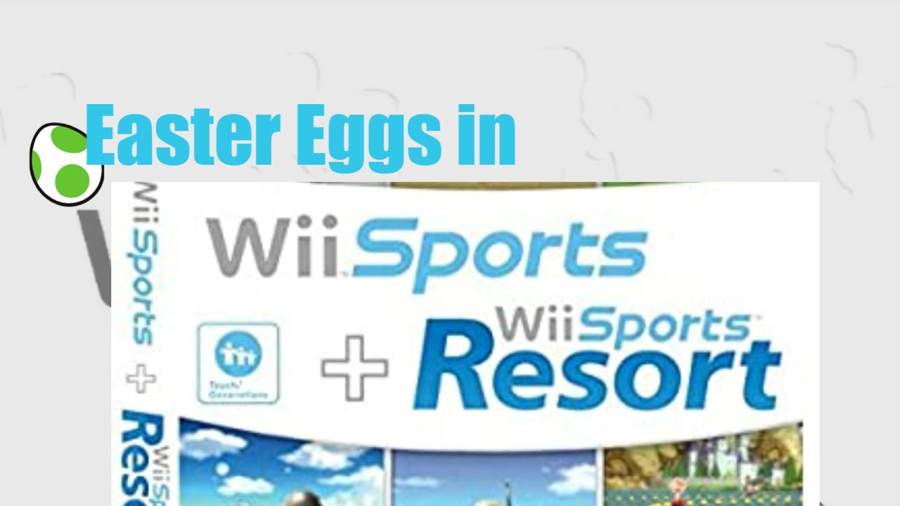 Easter Eggs in Wii Sports & Wii Sports Resort! YouTube
