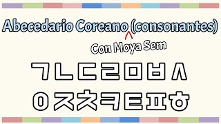 Aprender Coreano facilmente con Moya - (Consonantes parte1)