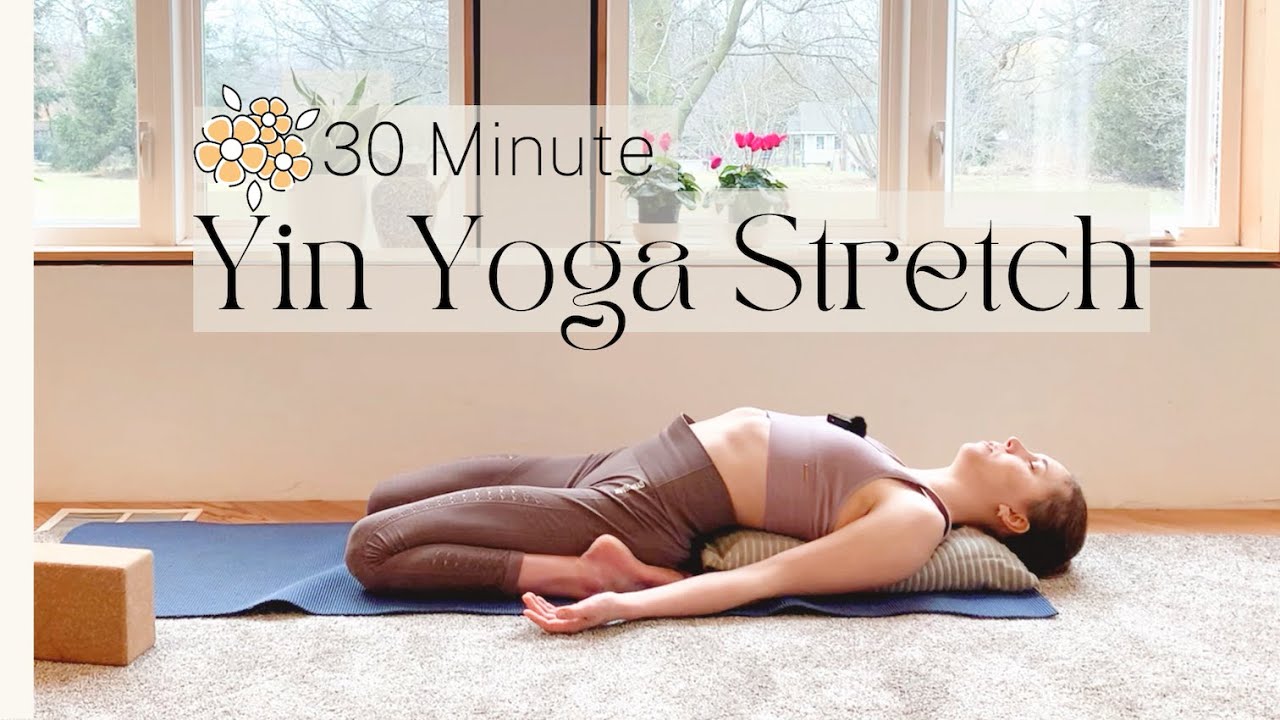 30 Minute Yin Yoga Stretch for Relaxation | Full Body Therapy - YouTube