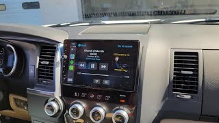 Customer Installation  Toyota Tundra 2010 with Joying 10.1' HD Radio