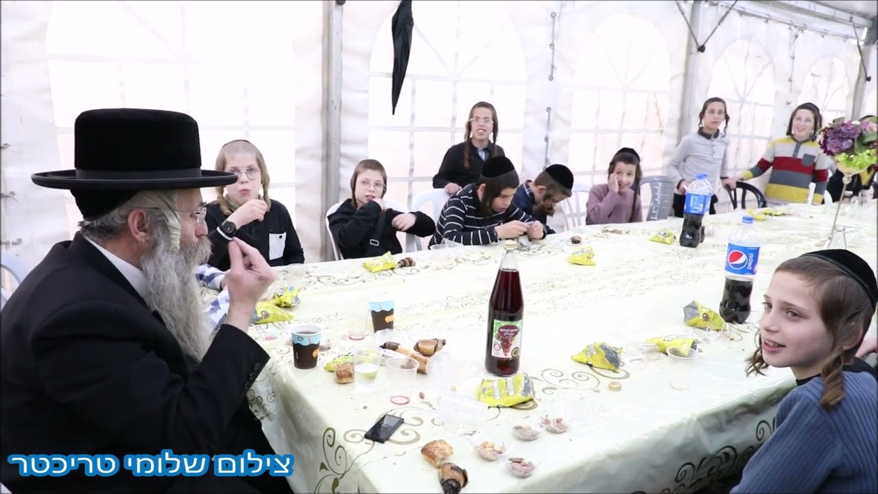 ילדי ת"ת 'כלל חסידי' בבית שמש בתפילה בקבר רחל וסעודת 'אמנים'