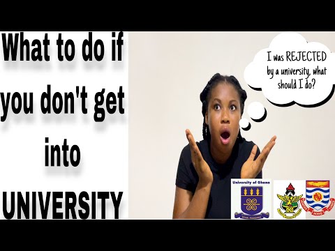 DO THIS IF YOU DON’T GAIN ADMISSION INTO UNIVERSITY/ COLLEGE-Must Watch #UniversityAdmission2022