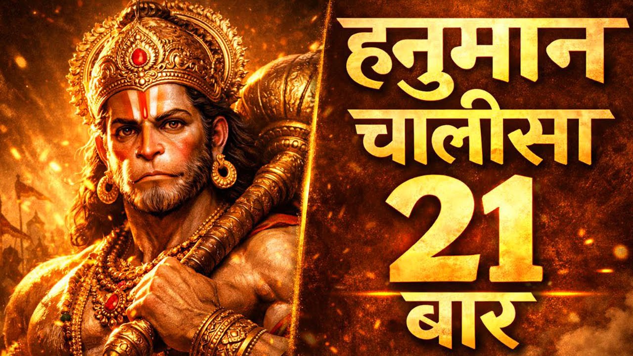 Shri Hanuman Chalisa Full | JAI BAJRANG BALI | Morning Bhakti | Powerful Chant | FEEL THE POWER
