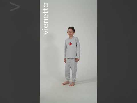 Купить Байковый детский домашний костюм VIENETTA KIDS 4030020000 в Украина в Lingerie.ua - Одяг для дому та відпочинку, Видео 1