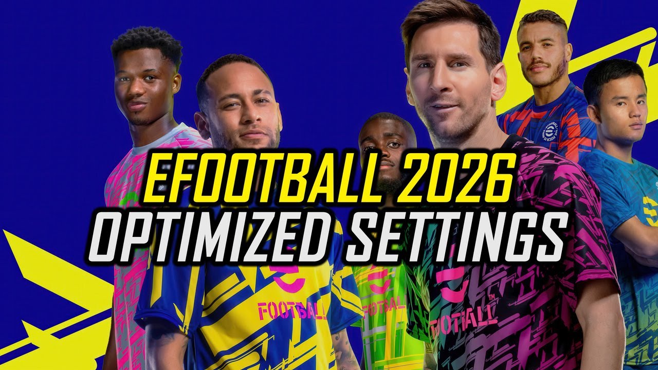 eFootball 2026 | Optimized PC Settings for Smoother Gameplay - YouTube