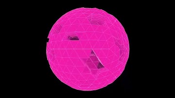 Multi layer sphere. Draw by openFrameworks