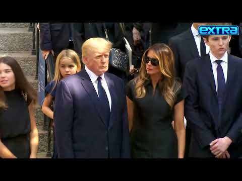 Inside Ivana Trump’s Funeral: Donald, Melania, Ivanka and More Attend
