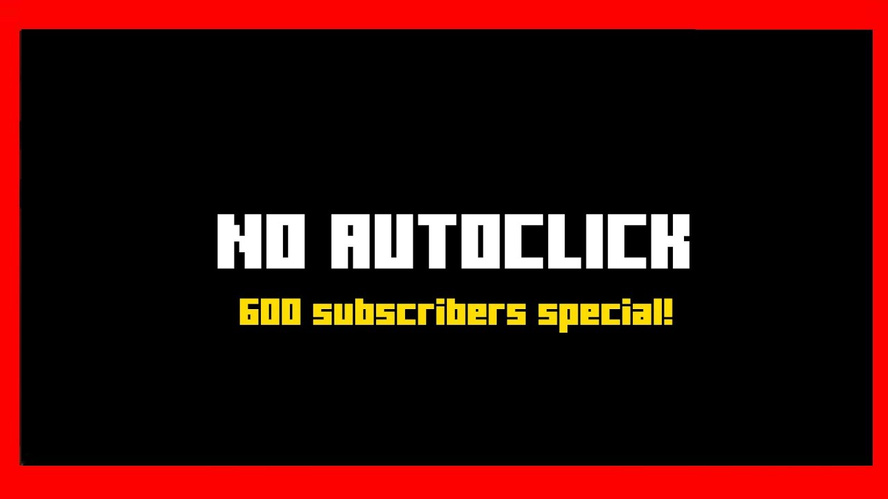I click very fast with my two fingers (600 subscribers special) - YouTube