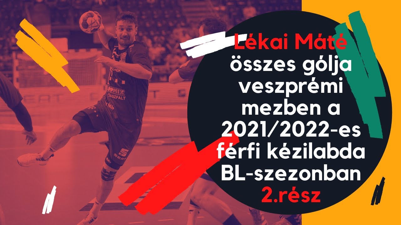 Lékai Máté összes gólja veszprémi mezben a 2021/2022-es férfi kézilabda BL-szezonban, 2. rész
