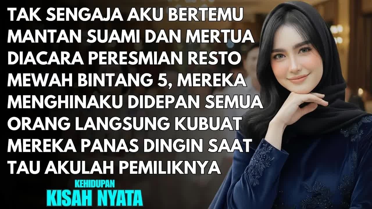 MANTAN SUAMI DAN MERTUA MENGUSIRKU DI PERESMIAN RESTORAN MEWAH - MEREKA SYOK SAAT TAU AKU PEMILIKNYA