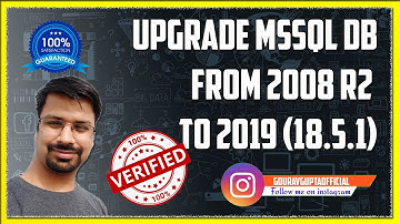 Upgrade SQL Server 2008 R2 database to 2019 | .mdf file | db detach & attach | Complete Video 2021