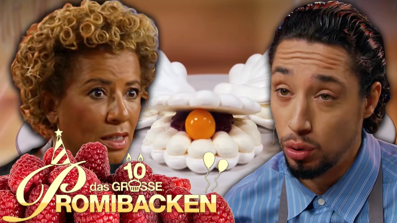 Baiser herstellen und als Muscheln präsentieren?!😮 | Aufgabe 2 | Das große Promibacken 2026 | Sat.1