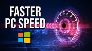 How to Increase Your PC Speed for FREE! (Best Settings)