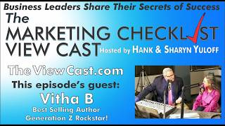 Best Selling author Vitha B on Episode 91 of The Marketing Checklist View Cast
