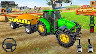 Tractor Trolley Farming simulator game video download games 👇 App 2024 screenshot 5