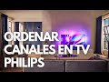 Cómo ordenar canales en una TV Philips | Paso a paso
