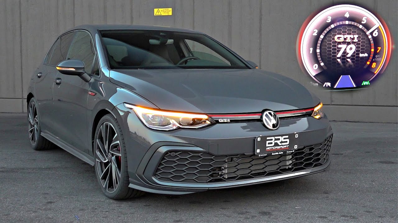 volkswagen stock Update 2022 2021 VW Golf 8 GTI DSG Stock Exhaust Sounds with Burbles | OnBoard, Exhaust, Accelerations \u0026 More!