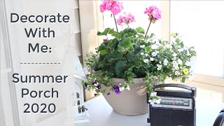 Summer Porch 2020 | Decorate With Me