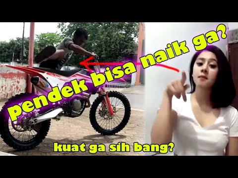 Bisakah Tubuh Pendek 160cm Naik Trail Ktm 250cc Youtube