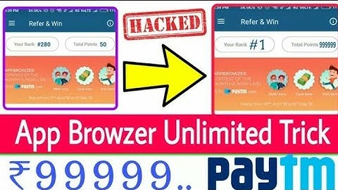 {online script} App browser ka rafer bypass trick. working hai jaldi loot lo