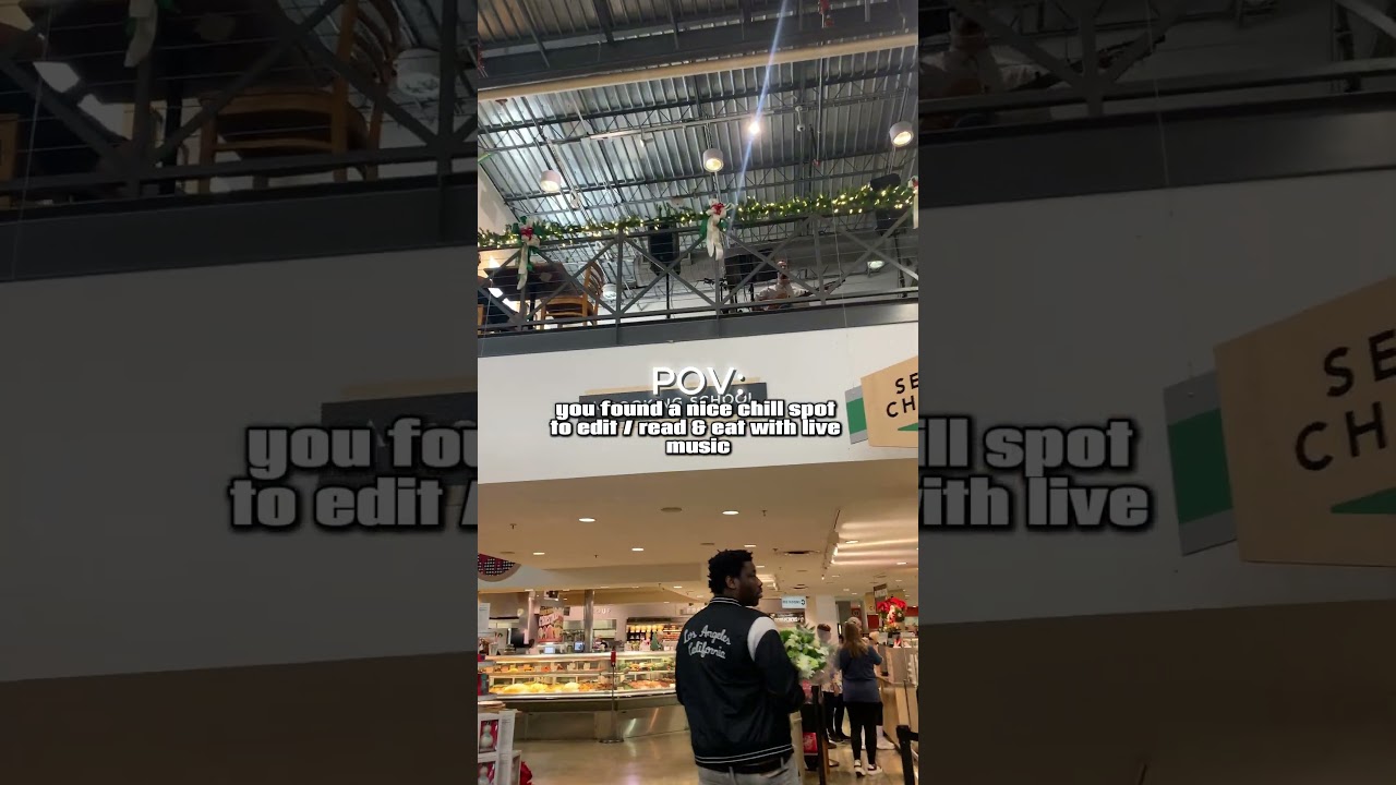 pov: you found a nice chill spot with live music and great food 