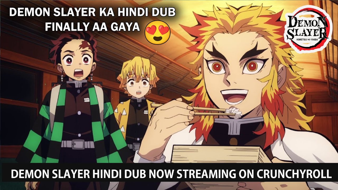 Demon slayer episode 1 in Hindi dubbed 😍