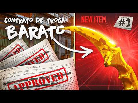 TENTEI TRANSFORMAR UM CONTRATO DE R$8 EM UMA FACA NO CS2