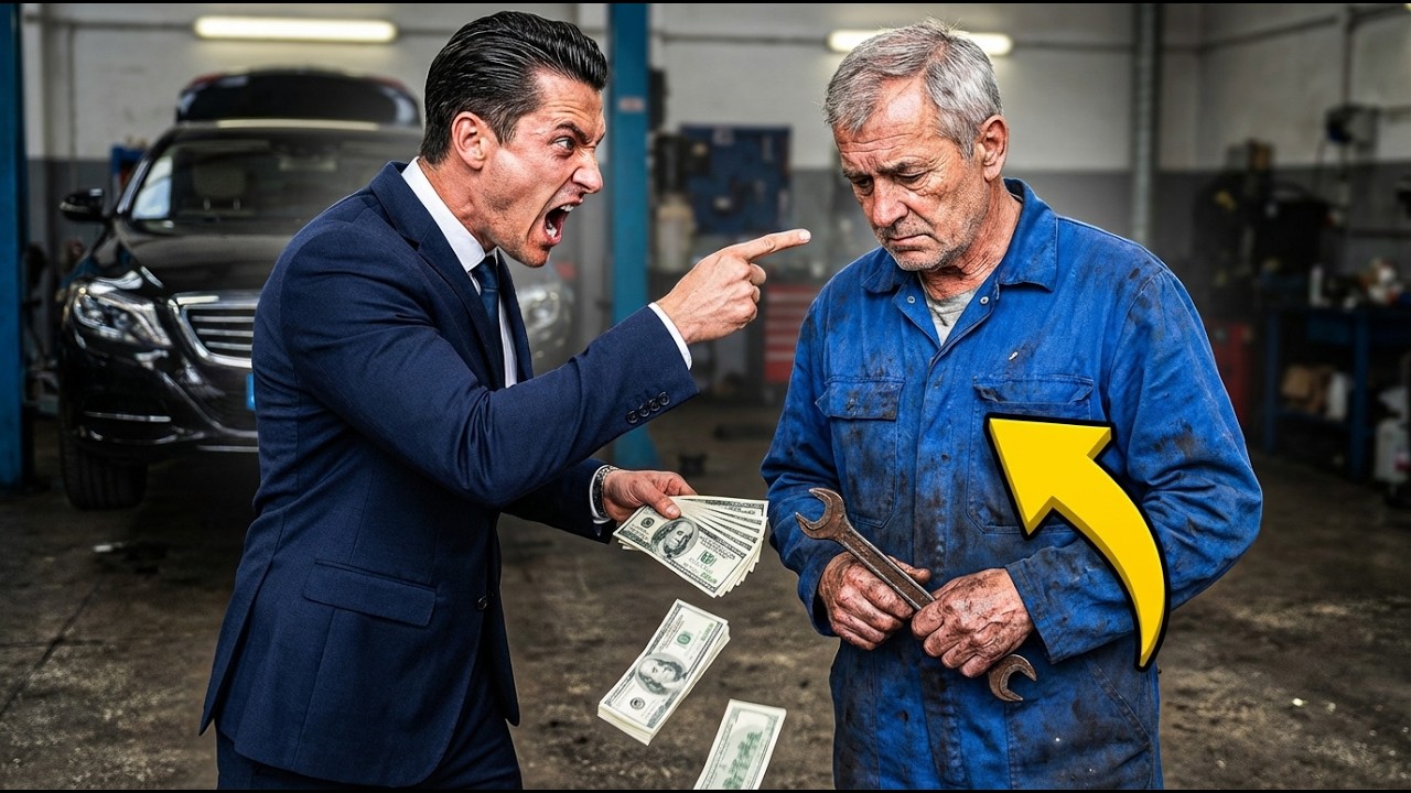 Poniżył starego mechanika, nie wiedząc, że ten trzyma klucz do jego życia.