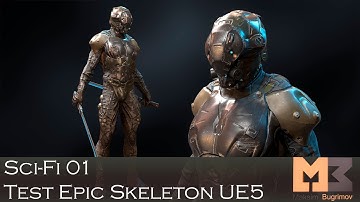 Sci Fi 01 (Shadow) Update to Epic Skeleton UE5