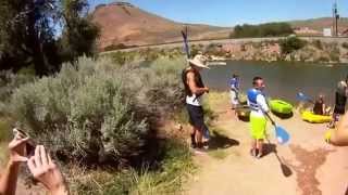 Floating On The Weber River Utah 2014