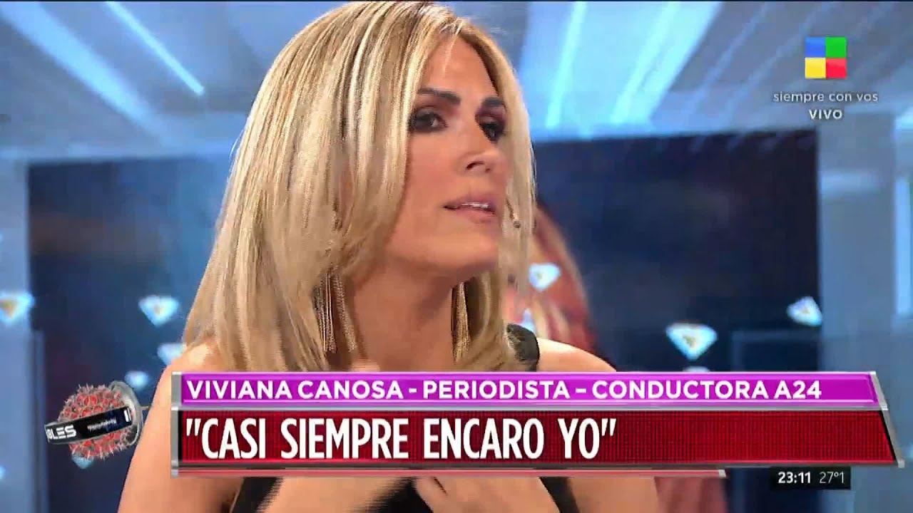 No Me Calienta La Guita Viviana Canosa Dejo A Todos Con La Boca Abierta En Intratables El Intransigente