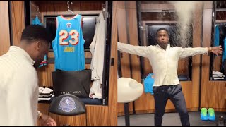 "Lock The Door" Kevin Hart Breaks In Lebron's Locker At NBA All Star & Steals Some Powder screenshot 4
