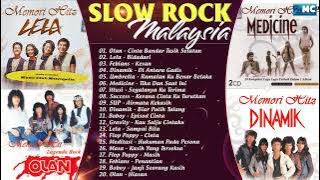 Olan, Lela, Febians, Dinamik, Umbrella - Lagu Slow Rock Malaysia 90an Terbaik - Lagu Jiwang 90an