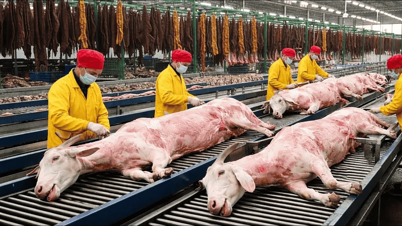 Inside a Massive Mutton Factory — 8 Products From Goat Meat | Full ...