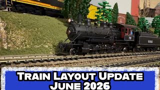 Train Layout update June 2026