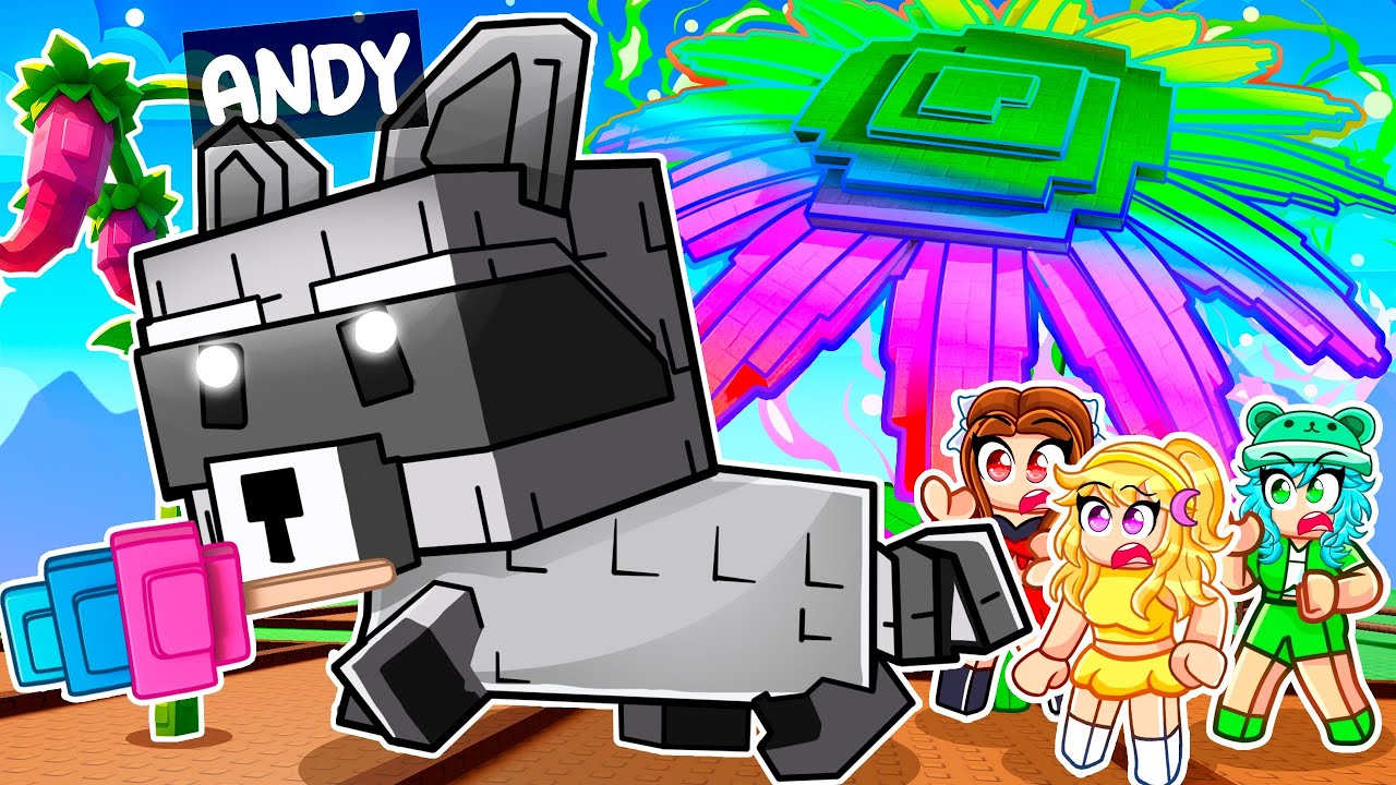 I Pretended To Be A 30KG GIANT RACCOON To Steal Plants In Grow A Garden! (Roblox)