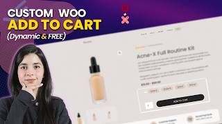 WooCommerce Custom Add to Cart Button in Elementor [FREE &amp; Dynamic]