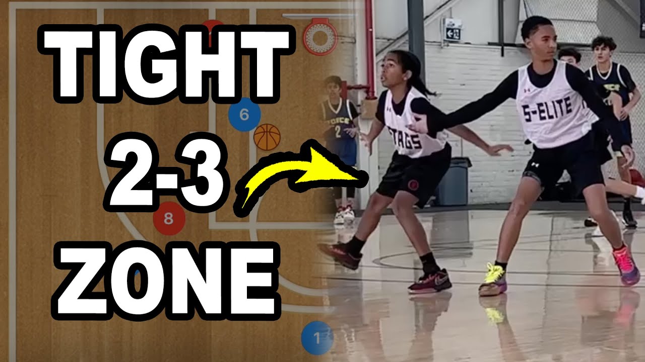 CRAZY Tight 2-3 Zone Defense Basketball Strategy