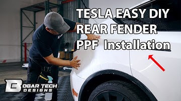 STEP BY STEP- HOW TO INSTALL PAINT PROTECTION FILM (PPF) FOR YOUR TESLA