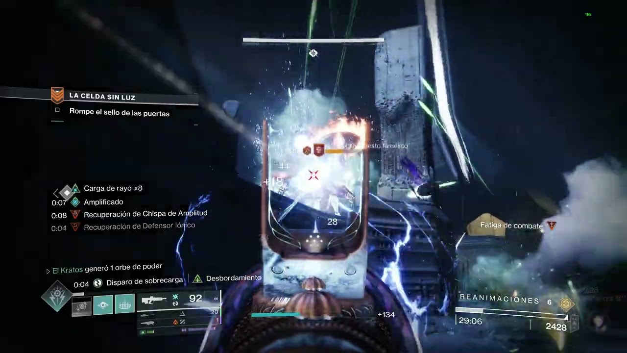 Destiny 2: Alerta de la vanguardia - Celda sin luz (nivel Gran Maestro)