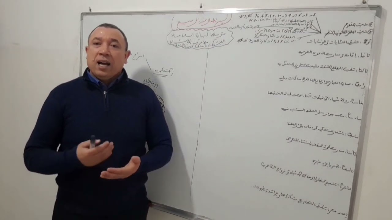 محاضرات في ق م ج.  حصة اليوم: مؤسسة النيابة العامة: الجزء 4 : مهام وكيل الملك في علاقته بالمتقاضين.