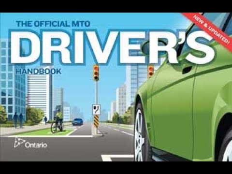 The Official Ministry of Transportation (MTO) Driver's