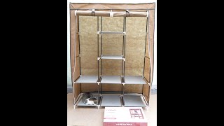 Складной тканевый шкаф Storage Wardrobe 88130/Распаковка/Сборка