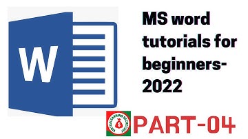 Microsoft Word Bangla-2022||MS Word Tutorials For Beginners By virTUALearning Secret207