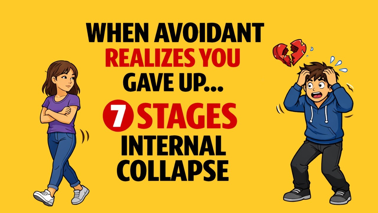 When the Avoidant Realizes You’ve Given Up The 7 Stages of Internal ...